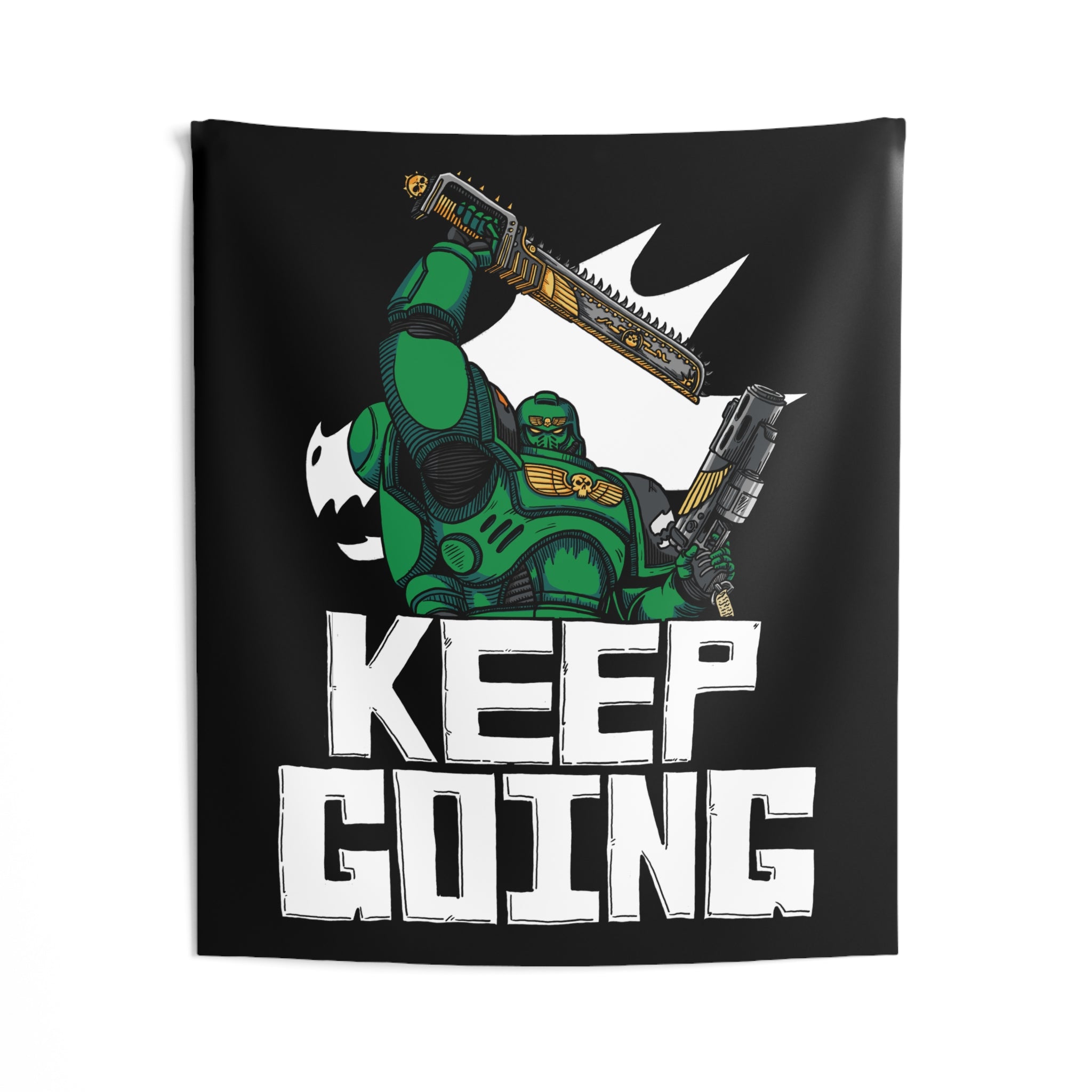 "Keep Going!" - Salamanders Wall Tapestry