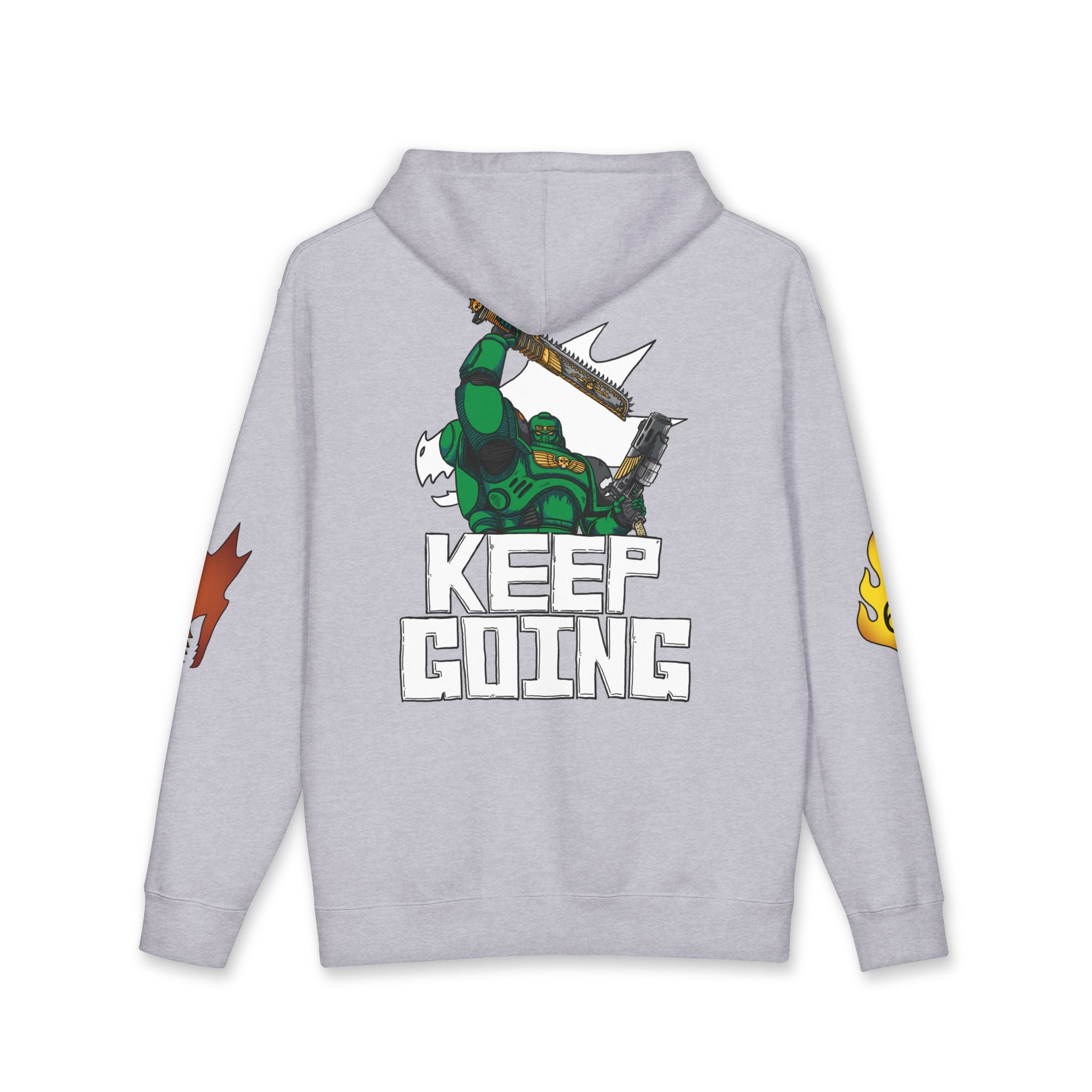 "Keep Going!" - DELUXE Salamanders Hoodie