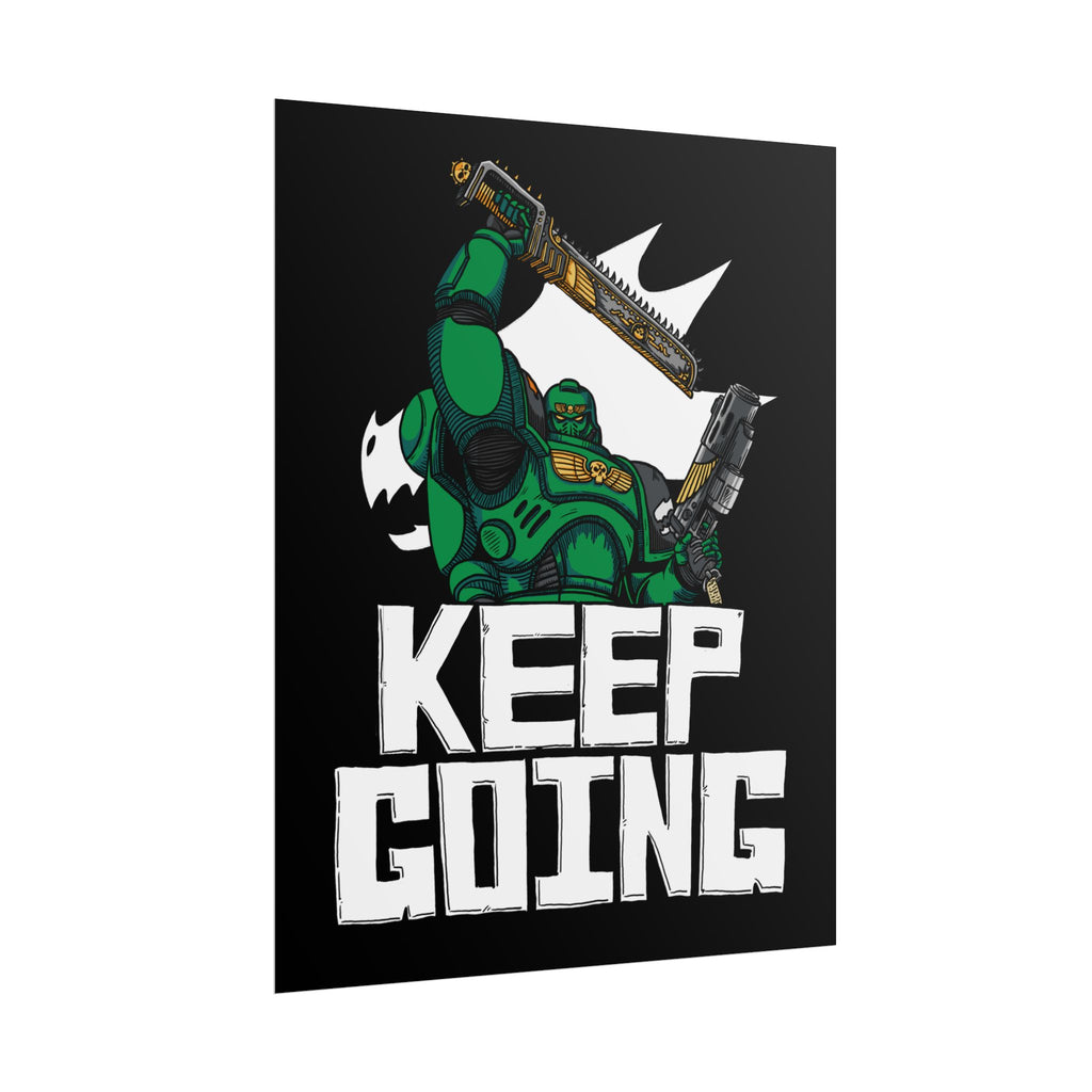 "Keep Going!" - Salamanders Poster