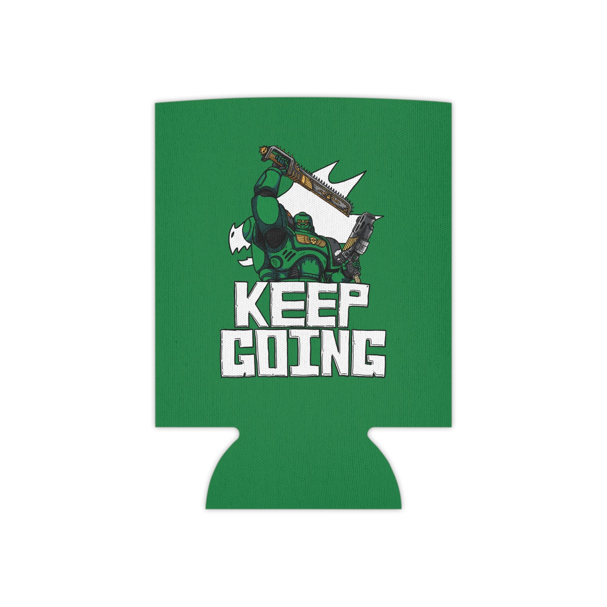 "Keep Going!" - Salamanders Beer Koozie