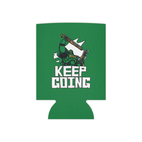 "Keep Going!" - Salamanders Beer Koozie