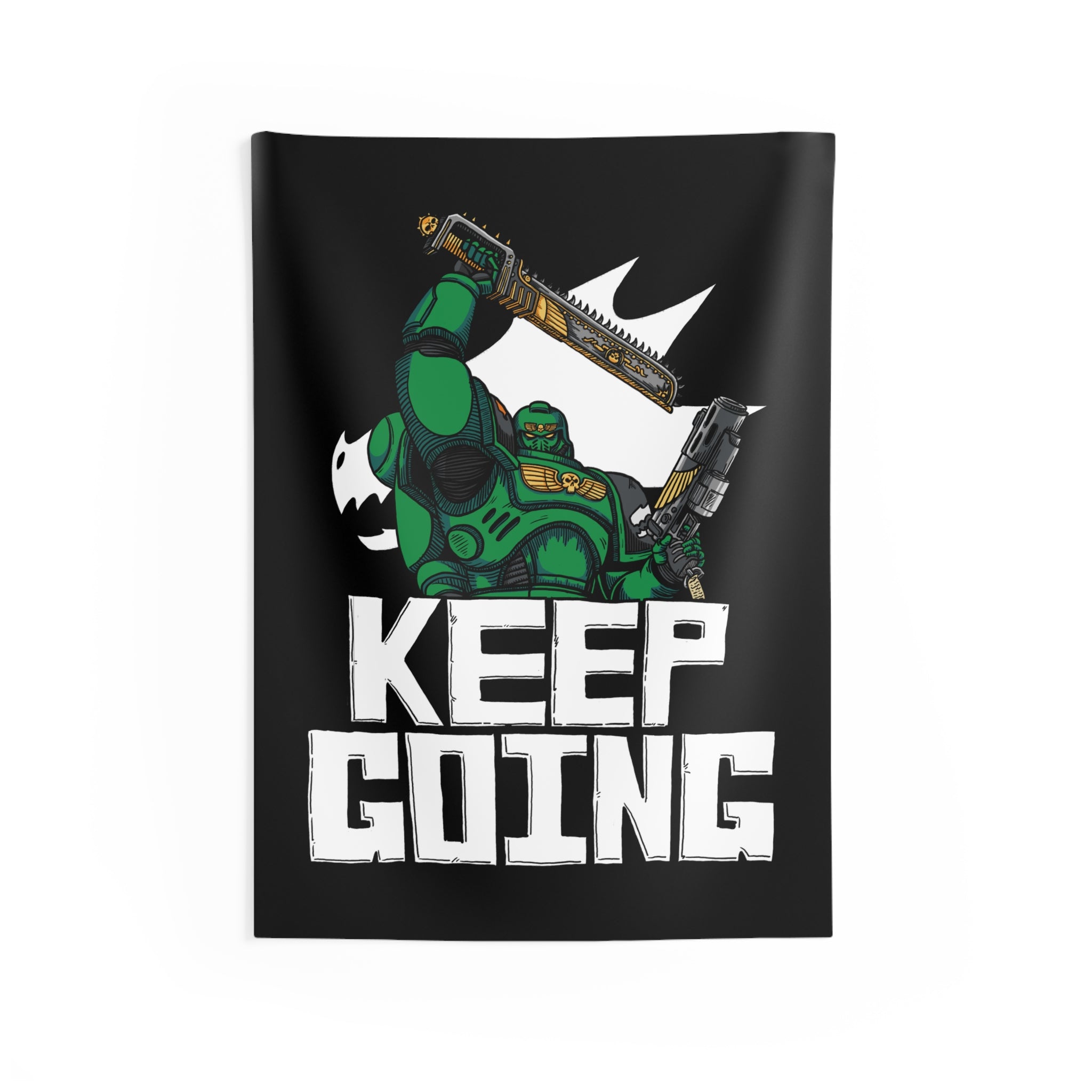 "Keep Going!" - Salamanders Wall Tapestry