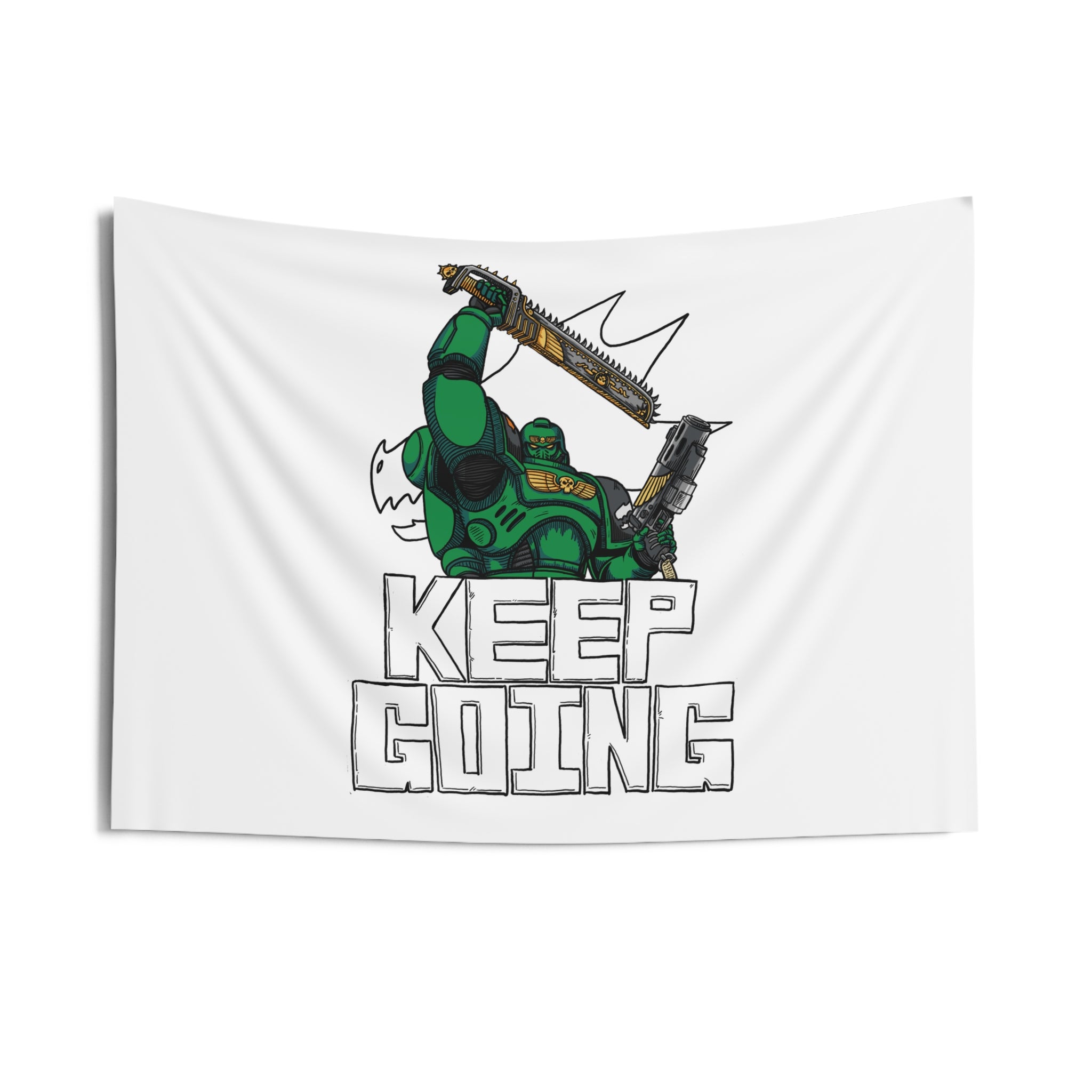 "Keep Going!" - Salamanders Wall Tapestry