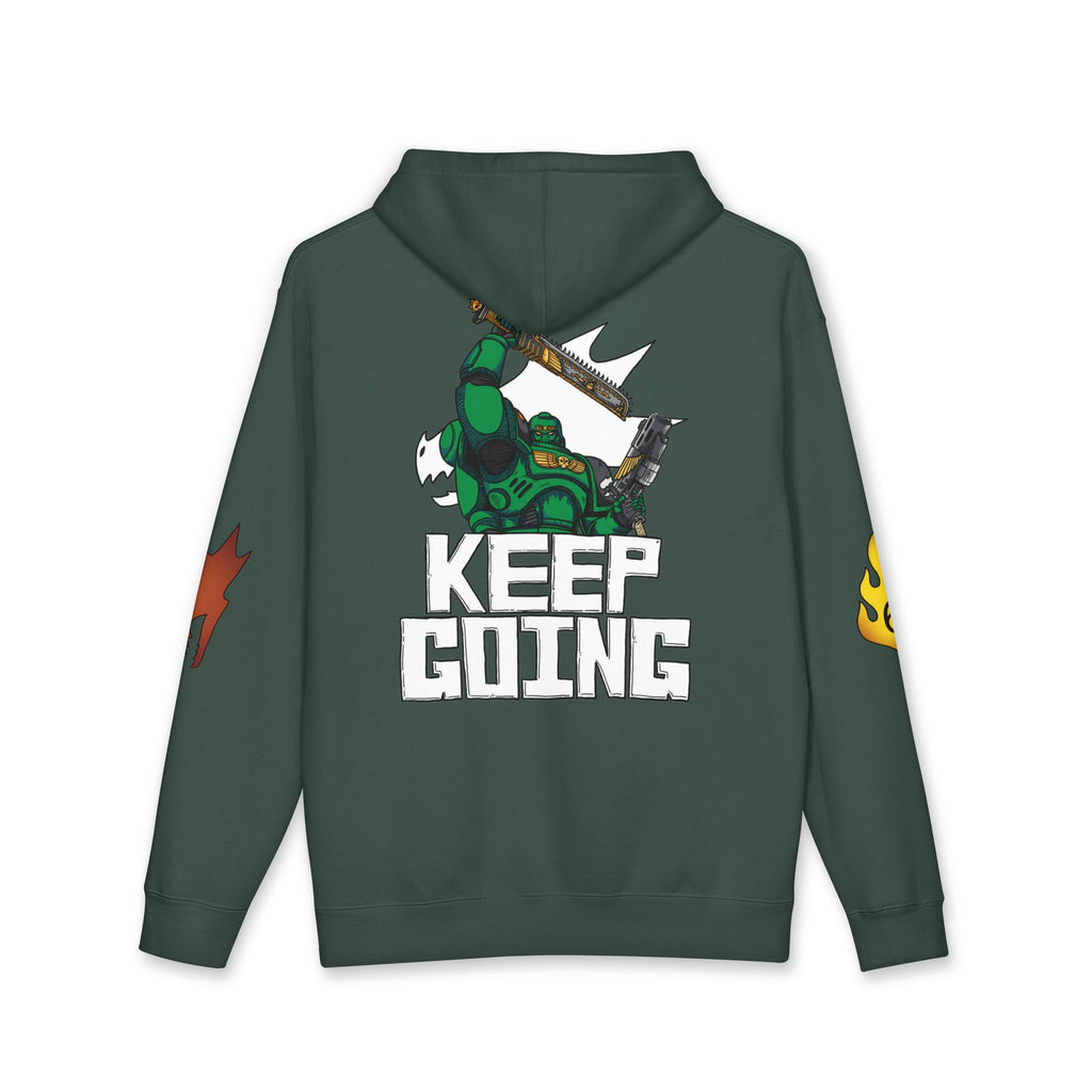 "Keep Going!" - DELUXE Salamanders Hoodie