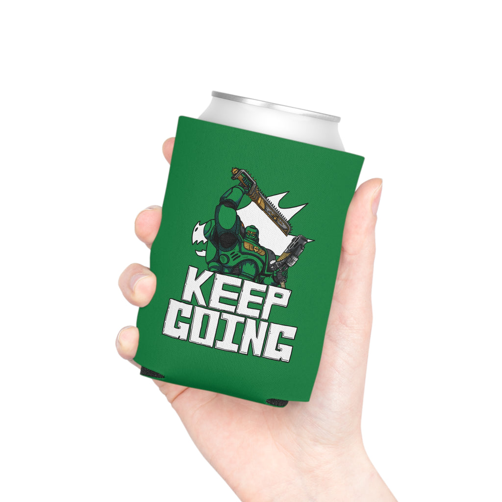 "Keep Going!" - Salamanders Beer Koozie